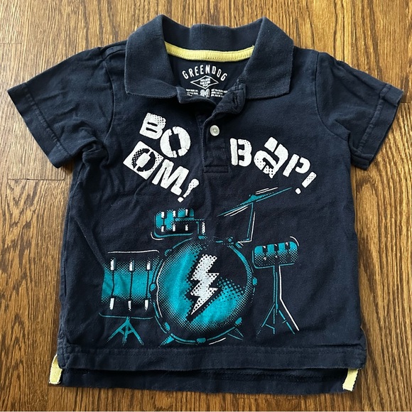 Toddler boy bundle - polos, button down, and jeans - size 24M - Picture 4 of 12